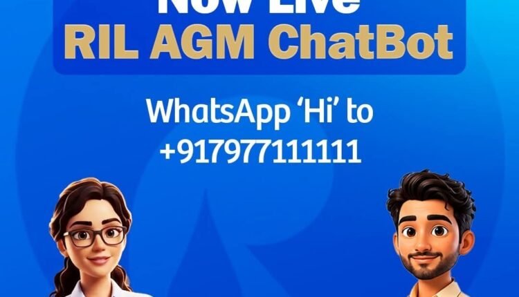 Reliance's AGM Digital Assistant will provide information related to e-voting, dividends, and taxation.