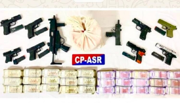 Major success for Amritsar Police: Interstate arms, drugs, and hawala network busted.
