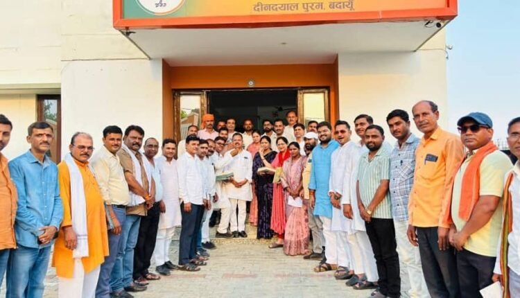 Party workers celebrated at the BJP office in honor of the newly appointed office-bearers, offering sweets and extending their best wishes.