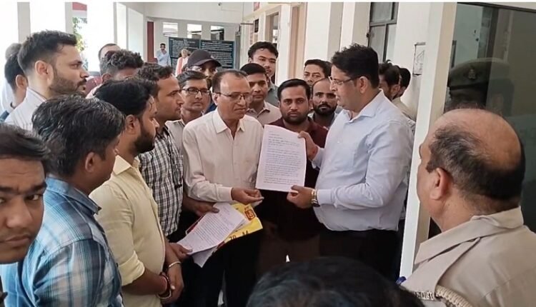 Educational institutions protest against sealing action; say taking action without giving a chance for rectification is unjustified.