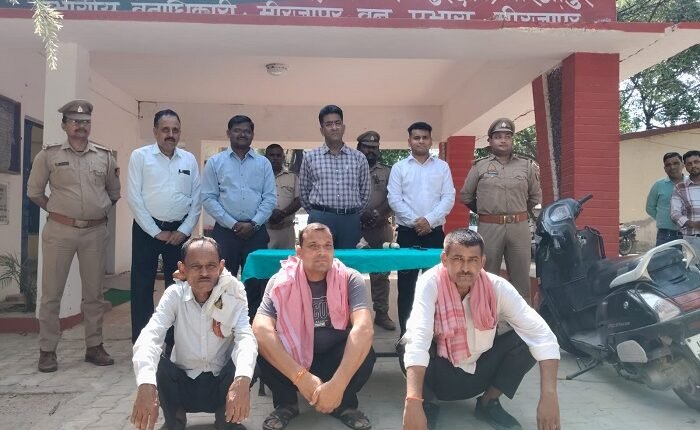 Three smugglers arrested, including with ivory, in a joint operation against illegal wildlife trafficking.
