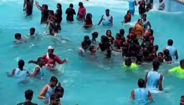 Serious questions raised regarding security arrangements at a water park situated at the junction of three districts; concerns voiced over women's privacy.