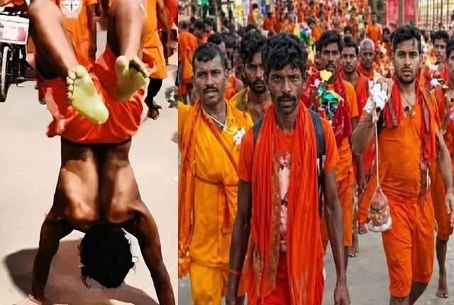 A penance of faith performed on hands for 686 days—the unique journey of Rajkumar Mahto as he makes his way towards Babadham