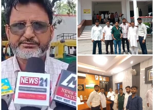 Rampur: Azad Adhikar Sena submitted a memorandum to the Governor, demanding a curb on bogus voting.