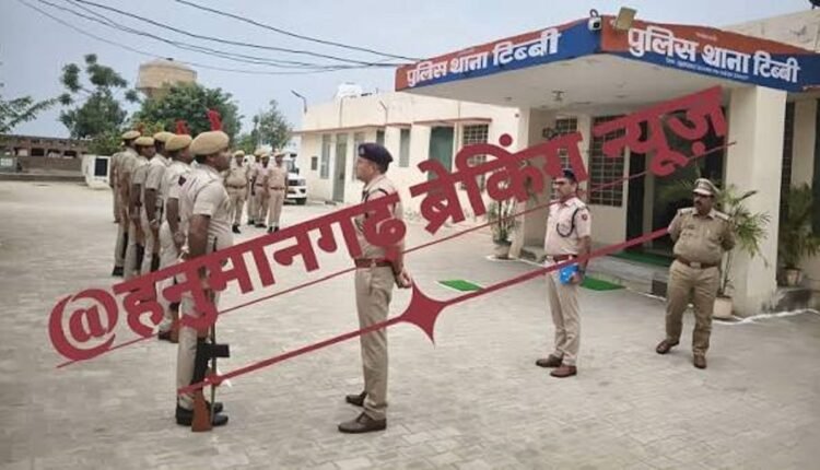 rajasthan-haryana-border-police-nakabandi-tibbi-hanumangarh