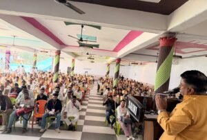 Booth Presidents' Conference of the Bharatiya Janata Party concludes in the Rampur Chamraua Assembly constituency; a strong booth is the foundation of the BJP's victory: Sanjay Sharma.