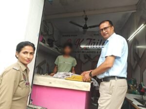 Major anti-child labour drive in Rampur; 6 children rescued; joint operation conducted at hotels, dhabas, and shops.