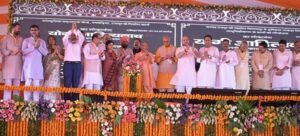 Chief Minister Yogi speaks in Rampur: "Development without discrimination is our government's priority."