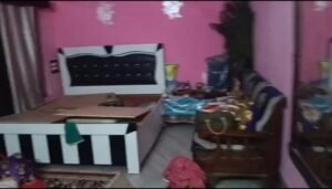 Thieves ransacked a locked house and fled with cash and jewelry.