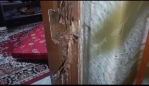 Thieves ransacked a locked house and fled with cash and jewelry.
