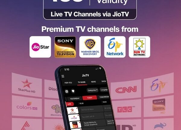 A massive offering of over 1,000 live TV channels for just ₹55—Jio has launched the new JioTV Pro Pack.