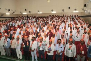 A grand conference of booth presidents from the Budaun Assembly constituency concluded at the DIET Auditorium.
