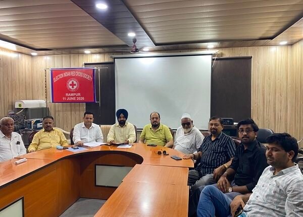 Executive committee meeting of the Indian Red Cross Society concludes in Rampur; consensus reached on the formation of tehsil committees.