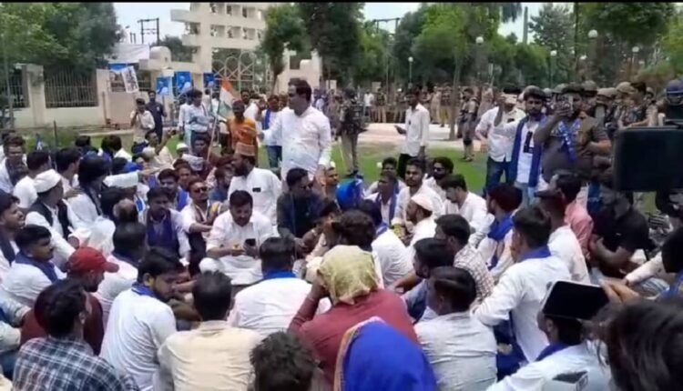 bhim-army-protest-rampur-ambedkar-park-demands