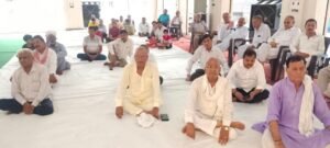 The Shrimad Bhagwat Katha commenced with a Kalash Yatra, and the significance of the Bhagwat (Bhagwat Mahatmya) was narrated.