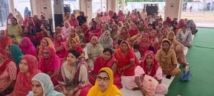 The Shrimad Bhagwat Katha commenced with a Kalash Yatra, and the significance of the Bhagwat (Bhagwat Mahatmya) was narrated.