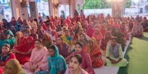 A soulful narration of the First Canto of the Shrimad Bhagavata Katha was presented, and the significance of Shukadeva Muni and the 'Immortal Tale' was recounted.
