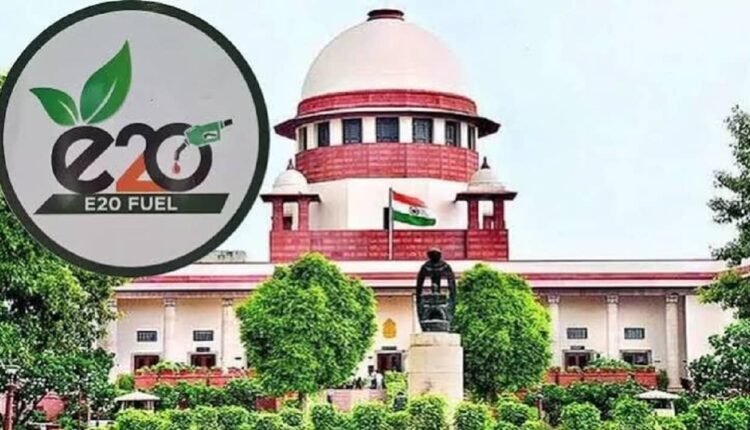 supreme-court-refuses-pil-on-e20-petrol-ethanol-content
