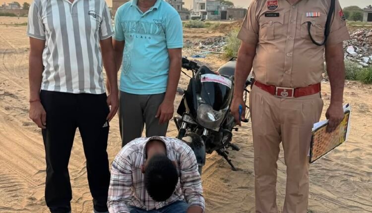 ellenabad-heroin-smuggler-arrested-7-gram-70-milligram