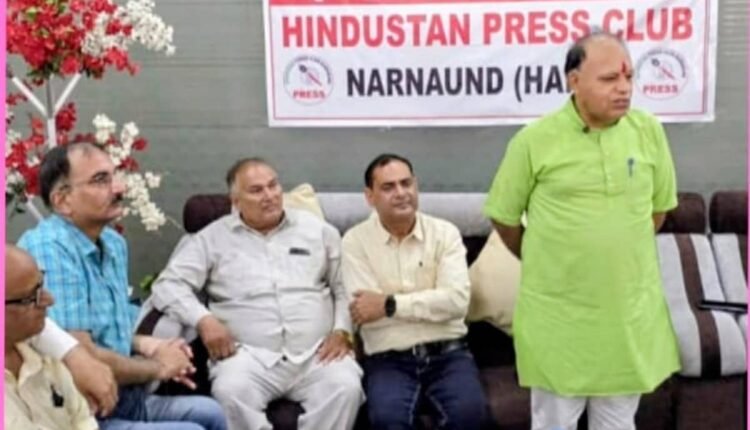 ashok-chhabra-journalists-welfare-haryana-government-pension-insurance