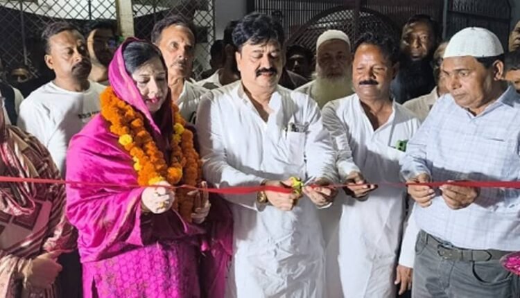 Construction work on the road leading from Ujhani Road to Uparpare (The Venue Hall)—costing ₹35 lakh—has been inaugurated.