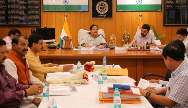 rampur-rda-commissioner-sangeeta-singh-illegal-colonies-action