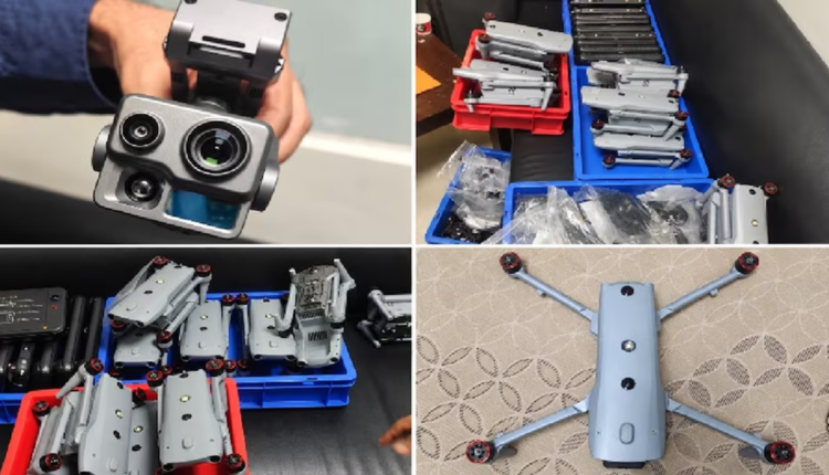 Delhi IGI Airport Drone Seizure