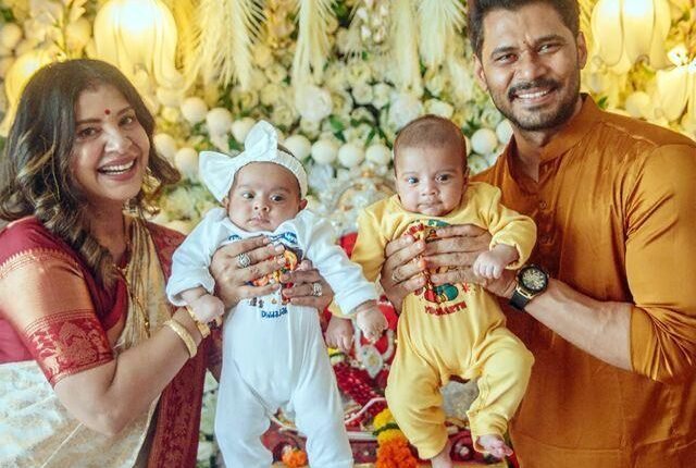Sambhavna Seth Twin Babies