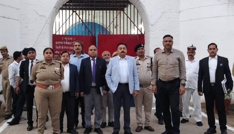 mirzapur-district-jail-surprise-inspection-prison-arrangements