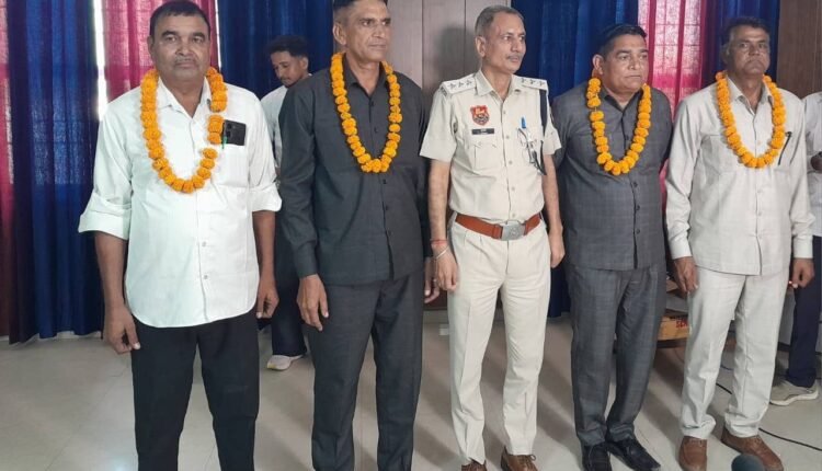 five-police-personnel-retired-farewell-ceremony-dsp-sukhbir-singh
