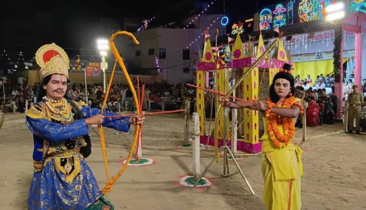 badaun-dussehra-ravana-meghnath-dahan