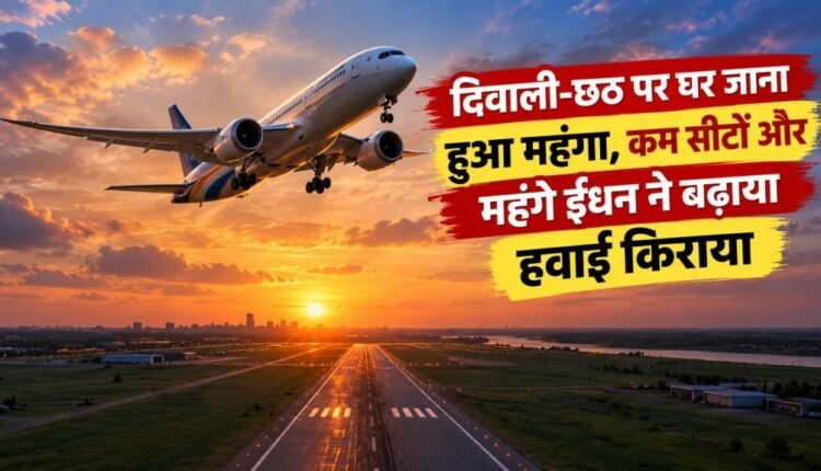 Diwali Flight Ticket Price festive season airfare chhath
