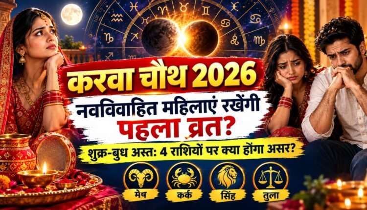 First Karwa Chauth for Newlyweds, Shukra-Budh Asta and Zodiac Predictions