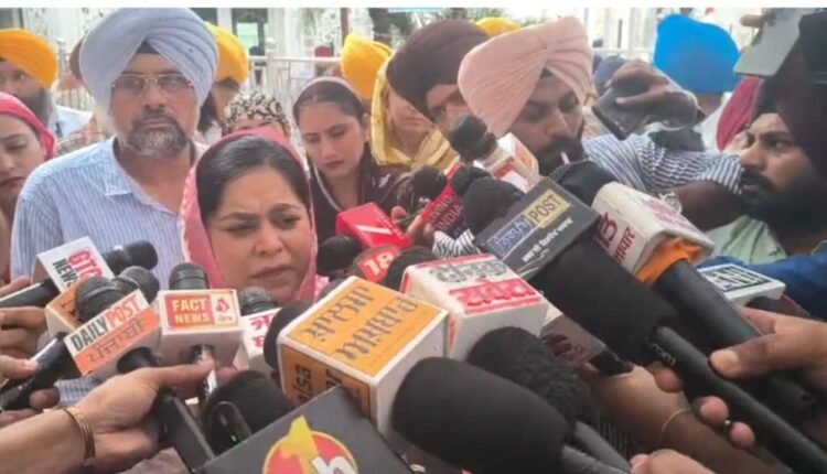 roop-kaur-sandhu-akal-takht-sahib-memorandum