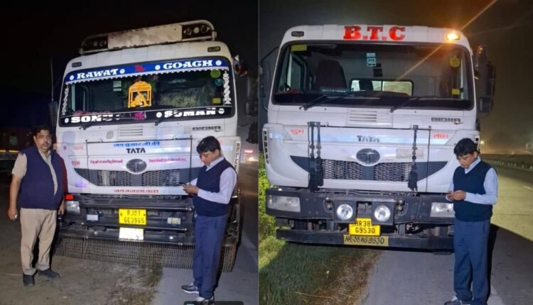 rampur-overloading-crackdown-dumpers-seized