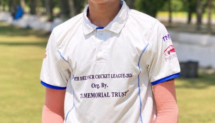   Yash Vyas Selected for UPCA Under-19 Vinoo Mankad Trophy
