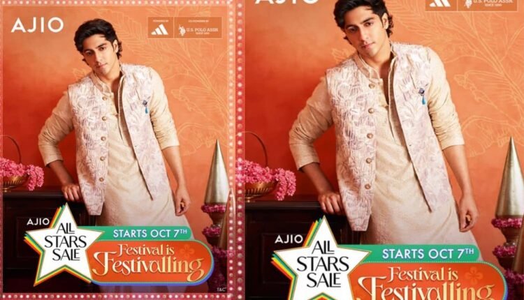 ahaan-panday-ajio-festive-campaign-2026