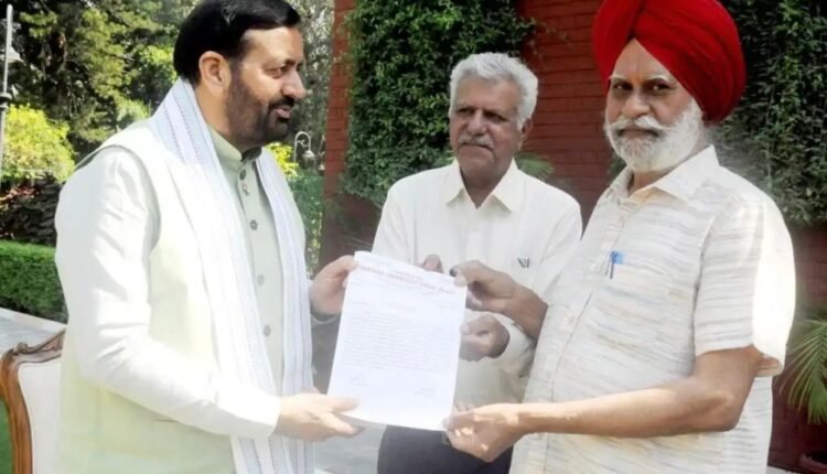 haryana journalists demands chju meets nayab singh saini