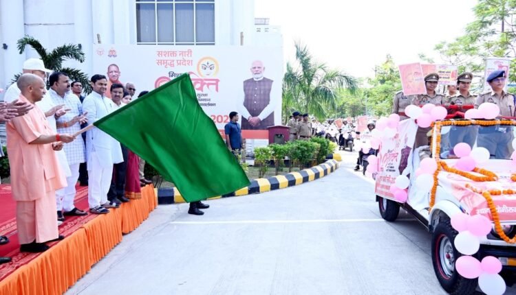 mission shakti rally in gorakhpur