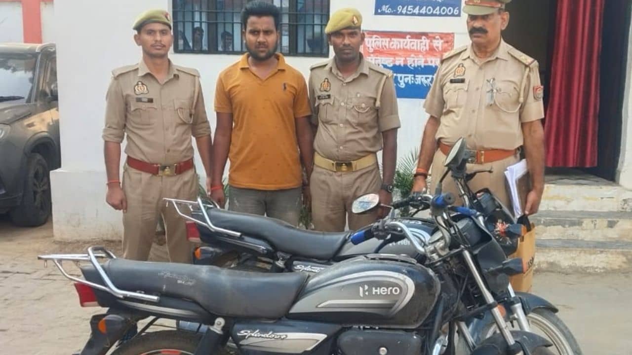 mirzapur-jigna-police-arrest-stolen-bikes