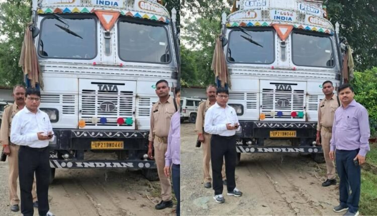 rampur-overloaded-trucks-fined-2-15-lakh