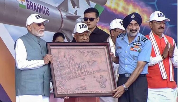 pm modi varanasi visit wings over ganga air show 2026 namo ghat