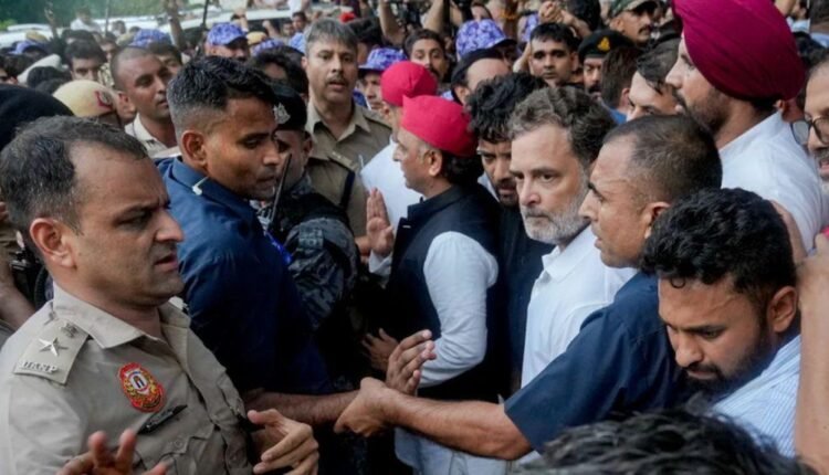 rahul gandhi akhilesh yadav sp congress alliance up 2027