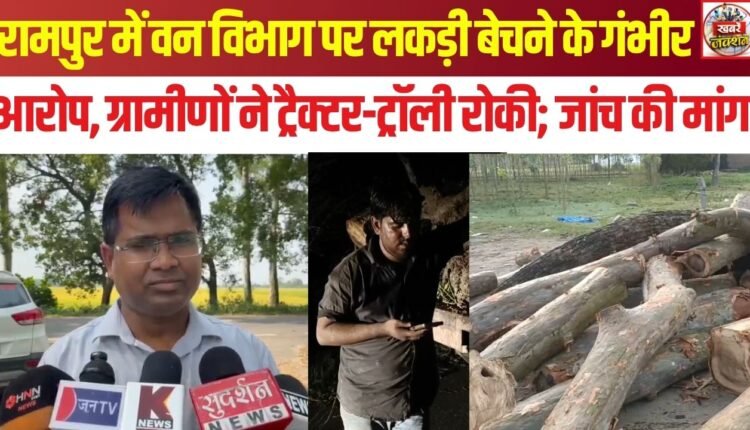 Rampur Forest Department Row: Villagers Allege Illegal Timber Sale, Demand Probe