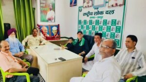 RLD Rampur Gandhi and Lal Bahadur Shastri Jayanti Celebration